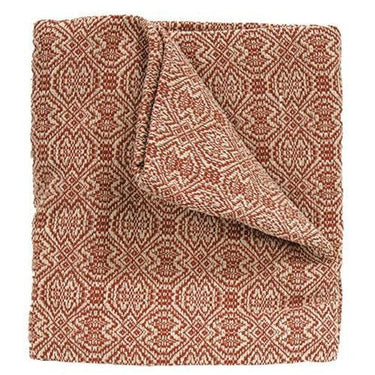 Cream & Pumpkin Pebblebrook Throw - The Fox Decor